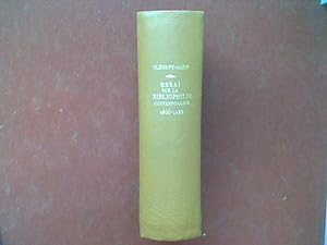 Essai sur la Bibliophilie contemporaine de 1900 à 1938. Tomes 1 et 2