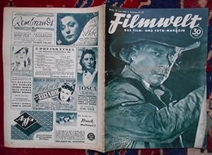 Filmwelt. Das Film- und Foto-Magazin. Berlin 10. Juni 1942. Nummer 21/22