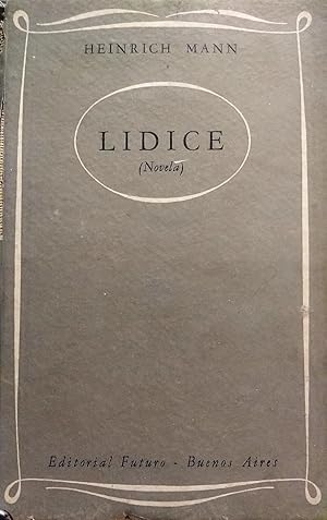 Lidice. Traducción directa de A. Hausner y Ana Rivas