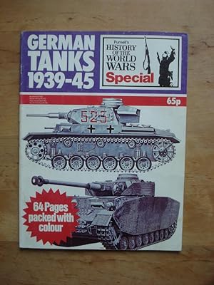 Seller image for German Tanks 1939 - 45 for sale by Antiquariat Birgit Gerl