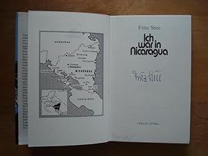 Bild des Verkufers fr Ich war in Nicaragua zum Verkauf von Antiquariat Birgit Gerl