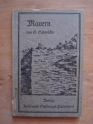 Seller image for Mauern - Roman for sale by Antiquariat Birgit Gerl