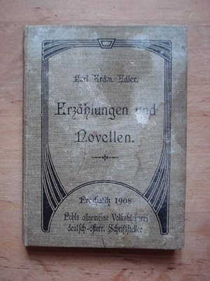 Seller image for Erzhlungen und Novellen for sale by Antiquariat Birgit Gerl