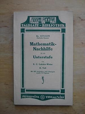 Seller image for Mathematik-Nachhilfe fr die Unterstufe - Tagblatt - Bibliothek Nr. 1175/1179 for sale by Antiquariat Birgit Gerl