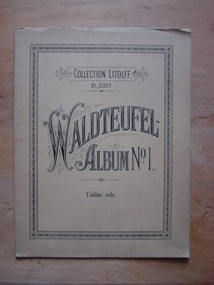 Bild des Verkufers fr Waldteufel-Album No. 1 - Violino Solo zum Verkauf von Antiquariat Birgit Gerl