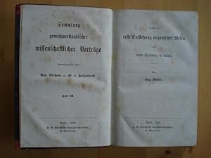 Image du vendeur pour Sammlung gemeinverstndlicher wissenschaftlicher Vortrge Heft 13 - 24 mis en vente par Antiquariat Birgit Gerl