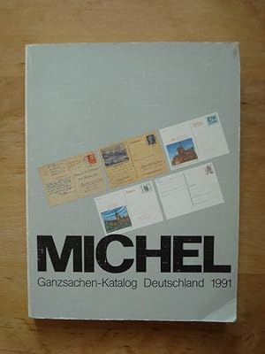Bild des Verkufers fr Michel - Ganzsache-Katalog Deutschland 1991 zum Verkauf von Antiquariat Birgit Gerl