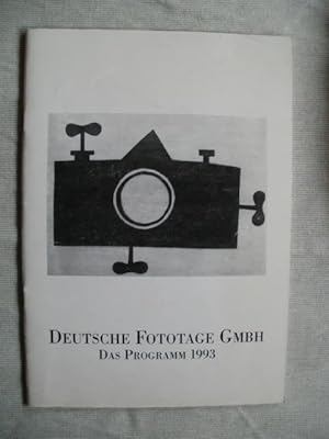 Deutsche Fototage GmbH. Das Programm 1993.