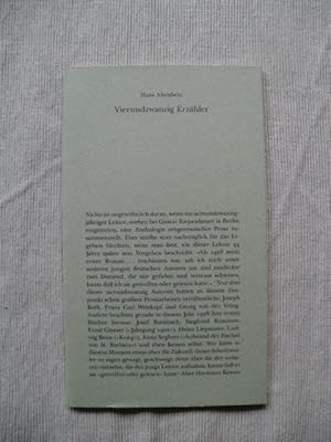 Vierundzwanzig Erzähler. Hermann Kestens Anthologie von 1929 als literarisches Ereignis.