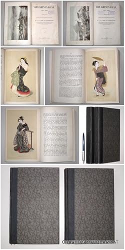 Imagen del vendedor de Vijf jaren in Japan. (1857-1863). Bijdragen tot de kennis van het Japansche Keizerrijk en zijne bevolking. (2 vol. set). a la venta por Charbo's Antiquariaat