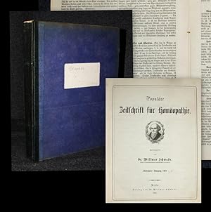 Populäre Zeitschrift für Homöopathie. Jahrgang 15 und 16 (1884/85) in 1 Band.