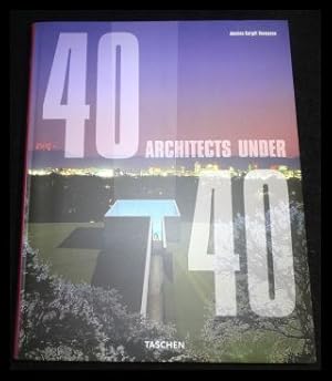 Bild des Verkufers fr 40 architects under 40. 40 Architekten unter 40. 40 Architectes de moins de 40 ans zum Verkauf von ANTIQUARIAT Franke BRUDDENBOOKS
