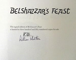 Imagen del vendedor de Belshazzar's Feast: for Baritone Solo, Mixed choir, and Orchestra: The Text Selected and Arranged from the Bible a la venta por Trilby & Co. Books