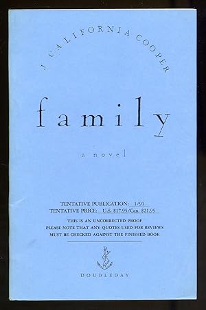 Imagen del vendedor de Family a la venta por Between the Covers-Rare Books, Inc. ABAA
