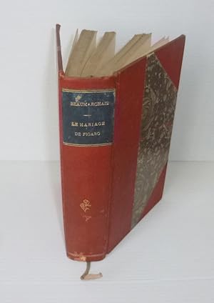 Le Mariage de Figaro. Théâtre de Beaumarchais. Avec une notice et des notes par Ch. Beauquier. Pa...