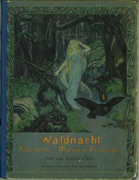 Waldnacht. Text von Gertrud J. Klett.
