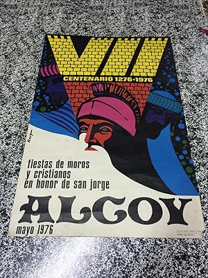 FIESTAS DE MOROS Y CRISTIANOS EN HONOR DE SAN JORGE - ALCOY, Mayo 1976