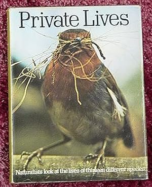 Seller image for Private Lives for sale by Makovski Books