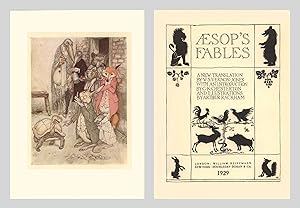 Aesop's Fables. A new Translation by V.S. Vernon-Jones. With an Introduction by C.K. Chesterton a...