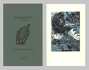 Kalevala 41. Gesang. Holzschnitte von Archibald Bajorat. Übersetzung aus dem Finnischen von A. Sc...