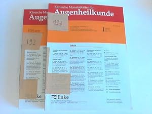 Jahrgang 1988. Band 192 und 193. Jeweils Heft 1 bis 6. Zusammen 12 Hefte