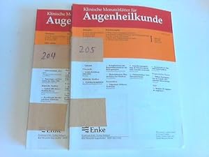 Jahrgang 1994. Band 204 und 205. Jeweils Heft 1 bis 6. Zusammen 12 Hefte