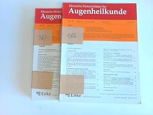 Jahrgang 1985. Band 186 und 187. Jeweils Heft 1 bis 6. Zusammen 12 Hefte