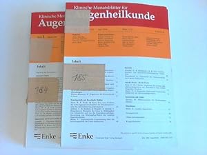 Jahrgang 1984. Band 184 und 185. Jeweils Heft 1 bis 6. Zusammen 12 Hefte