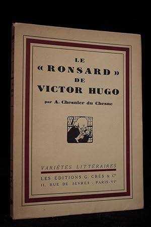 Imagen del vendedor de Le "Ronsard" de Victor Hugo a la venta por Librairie Le Feu Follet