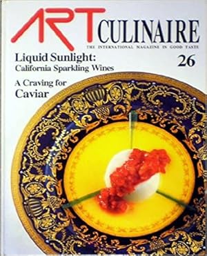 ART CULINAIRE Magazine ISSUE NO. 26 fall 1992 by Art Culinaire