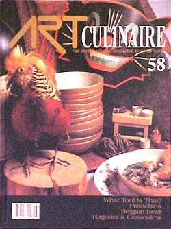 ART CULINAIRE Magazine ISSUE NO. 58 fall 2001 by Art Culinaire