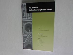 Immagine del venditore per The Journal of Medieval and Early Modern Studies. Volume 41, Number 2, Spring 2011. Open-Topic Issue. venduto da Antiquariat Bookfarm