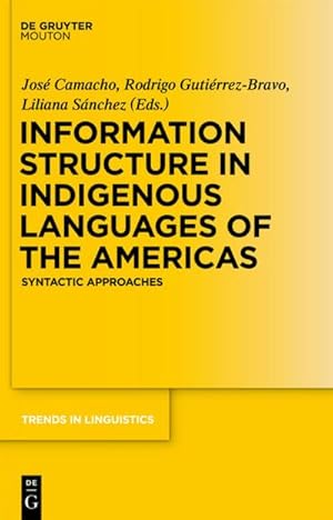 Seller image for Information Structure in Indigenous Languages of the Americas : Syntactic Approaches for sale by AHA-BUCH GmbH