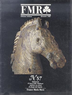 FMR. Mensile di Franco Maria Ricci. Fascicolo n. 57, dicembre 1987.