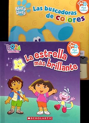 Nick Jr. 7 books - La estrella mas brillante (Dora the Explorer), El misterio de las fresas perdi...