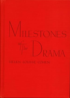 Imagen del vendedor de Milestones of the Drama a la venta por Frank Hofmann
