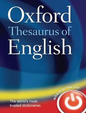 Imagen del vendedor de The Oxford Thesaurus of English a la venta por AHA-BUCH GmbH