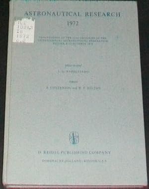 Astronautical Research 1972: Proceedings of the 23rd Congress of the International Astronautical ...