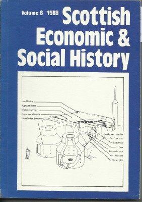 Image du vendeur pour SCOTTISH ECONOMIC AND SOCIAL HISTORY, Volume 8 1988 mis en vente par The Old Bookshelf