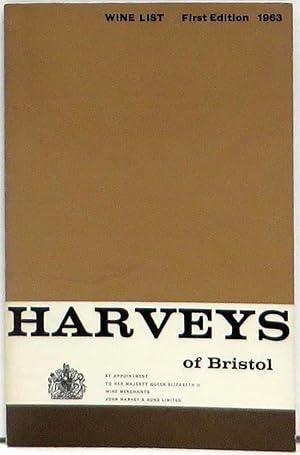 Harveys of Bristol : Wine List First Edition 1963