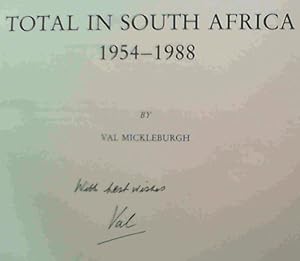 Total in South Africa 1954 - 1988