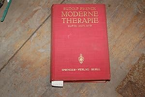 Imagen del vendedor de Moderne Theraphie in innerer Medizin und Allgemeinpraxis a la venta por Windau Antiquariat