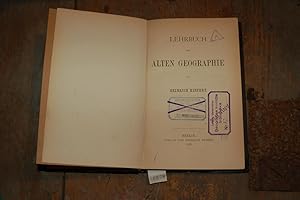 Bild des Verkufers fr Lehrbuch der alten Geographie zum Verkauf von Windau Antiquariat