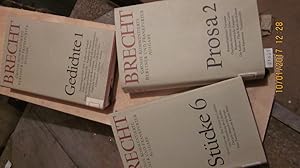 Werke Grosse kommentierte Berliner und Frankfurter Ausgabe 2 Bände: Bd. 17 Prosa 2 Romanfragmente...
