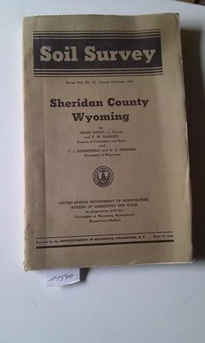 Imagen del vendedor de Soil survey Sheridan County Wyoming a la venta por Windau Antiquariat