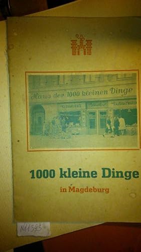 1000 kleine Dinge in Magdeburg ( Katalog- Prospekt)