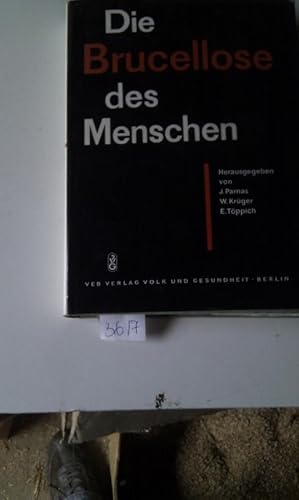 Imagen del vendedor de Die Bruccellose des Menschen a la venta por Windau Antiquariat