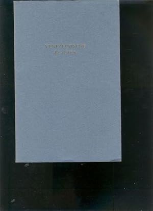 Bild des Verkufers fr Venezianische Bltter Aus dem ungedruckten Tagebuch der italienischen Reise 1897 von Gerhart Hauptmann zum Verkauf von Windau Antiquariat