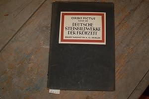 Immagine del venditore per Deutsche Steinbildwerke der Frhzeit Orbbis Pictus Band 20 venduto da Windau Antiquariat