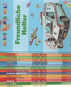 Disneys Meine bunte Welt 14 Bücher - komplette Sammlung mit wundervollen zahlreichen Disney illus...